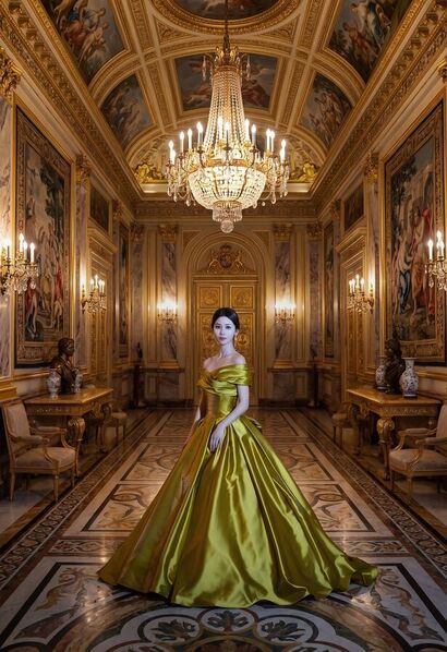 Photograph Strat Cast The Golden Dress on One Eyeland